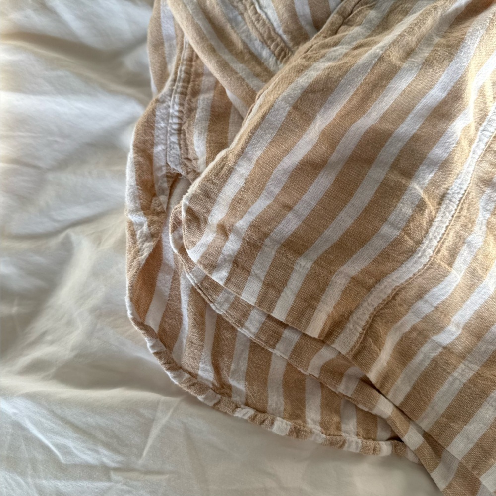 Universal thread striped linen blend set - image 5